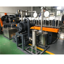 Twin Screw Extruder for PET Bottle Flakes Recycling and Pelletizing Line 1000kg/h Plastic Compounding Granules Making Machine